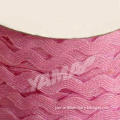 Pink Ric Rac Ribbon with Competitive Price and Fast Delivery, Used Instead of Bows on Gifts